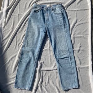 Reformation Dawson Relaxed Jean in the Skye Wash